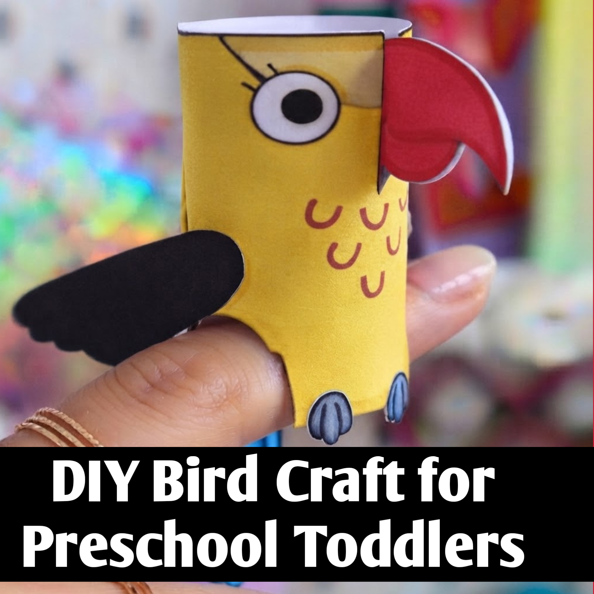 diy bird craft for preschool