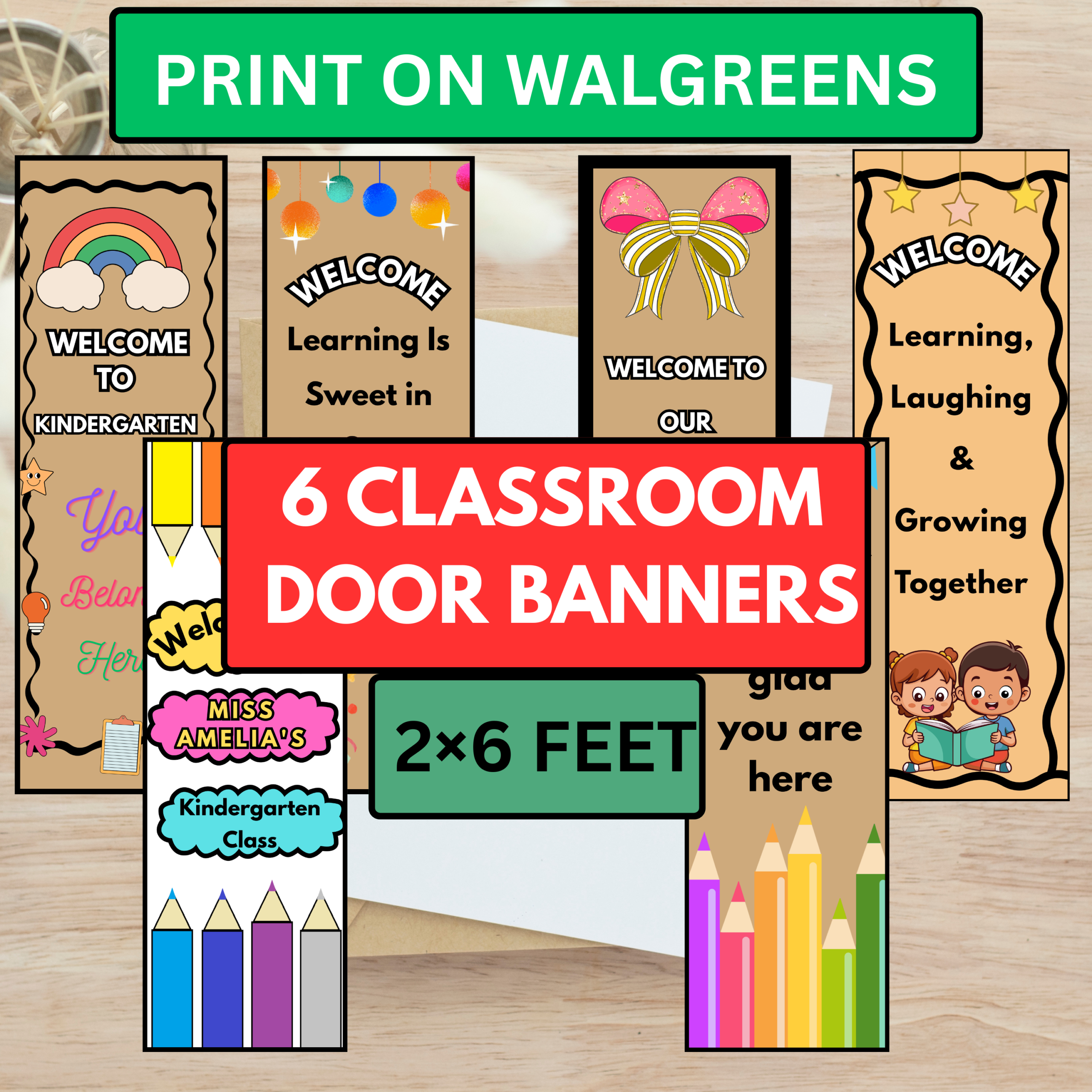 Classroom banners bundle